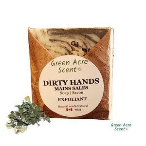 Dirty Hands Soap | Natural | Biodegradable | Green Acre Scent