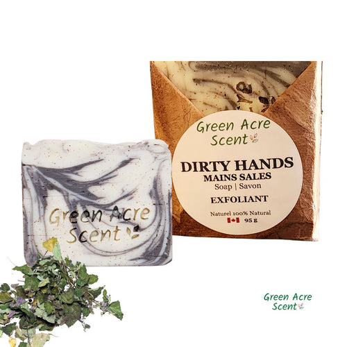 Dirty Hands Soap | Natural | Biodegradable | Green Acre Scent