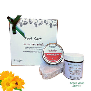 Foot Care Set | Green Acre Scent | Made in Canada