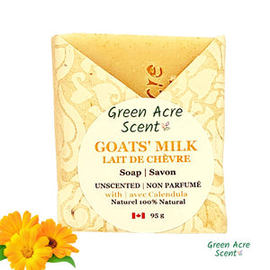 Goats' Milk Soap | Natural | Handmade in Canada | Green Acre Scent