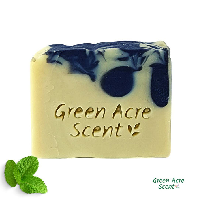Mint & Charcoal Soap | Natural | Biodegradable | Green Acre Scent