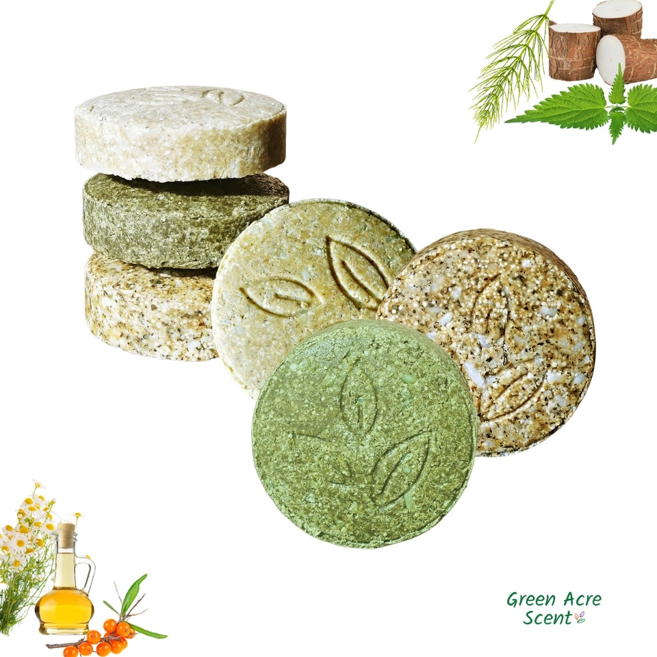 Solid Shampoos | Green Acre Scent | Handmade in Canada