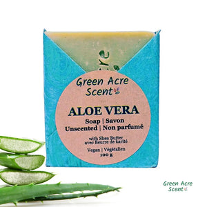 Aloe Vera Soap | Green Acre Scent | Natural. Ecofriendly