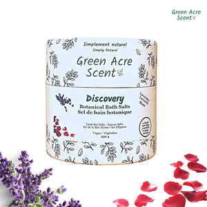 Botanical Bath Salts - Discovery | Green Acre Scent | Ecofriendly 