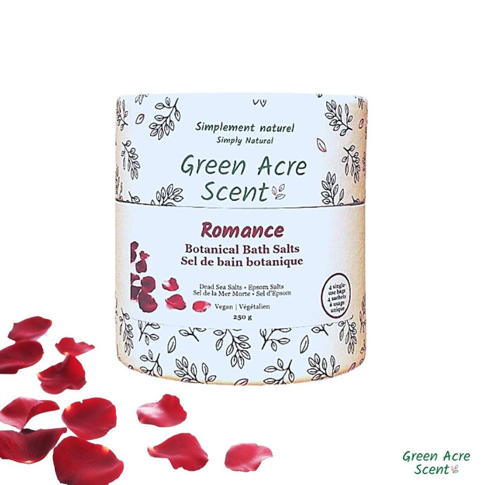 Botanical Bath Salts | Green Acre Scent | Made in Canada