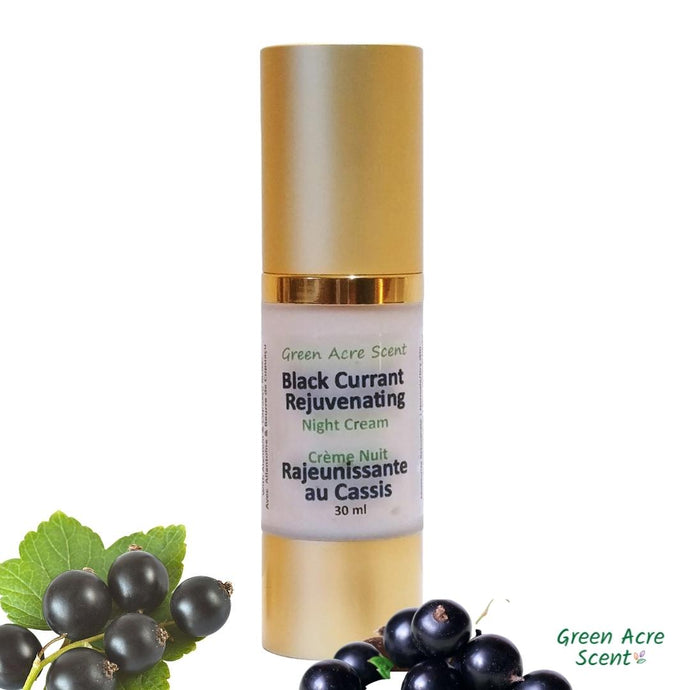 Black Currant Rejuvenating Night Cream | Green Acre Scent