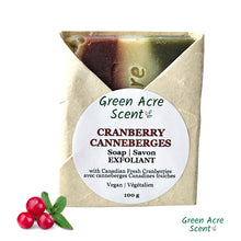 Cranberry Soap | Green Acre Scent | Natural. Ecofriendly. 