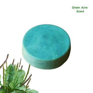 Barre de lotion plantain | Green Acre Scent | Fabriqué à la main au Canada