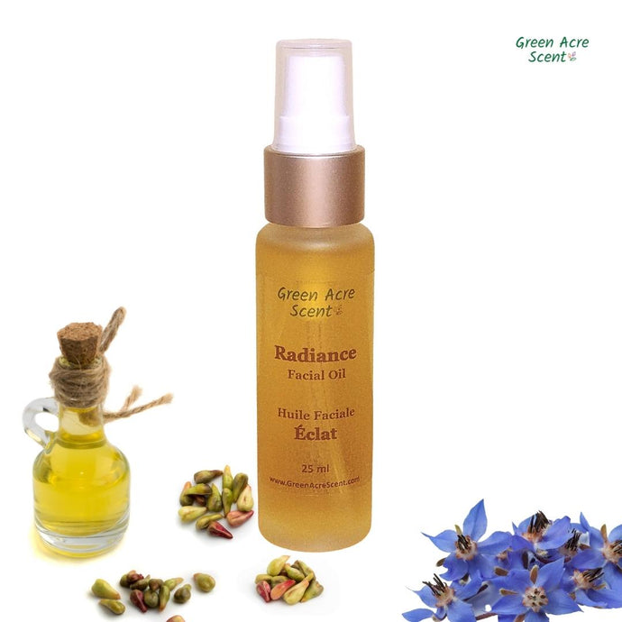 Radiance Facial Oil | Green Acre Scent | Made in Canada